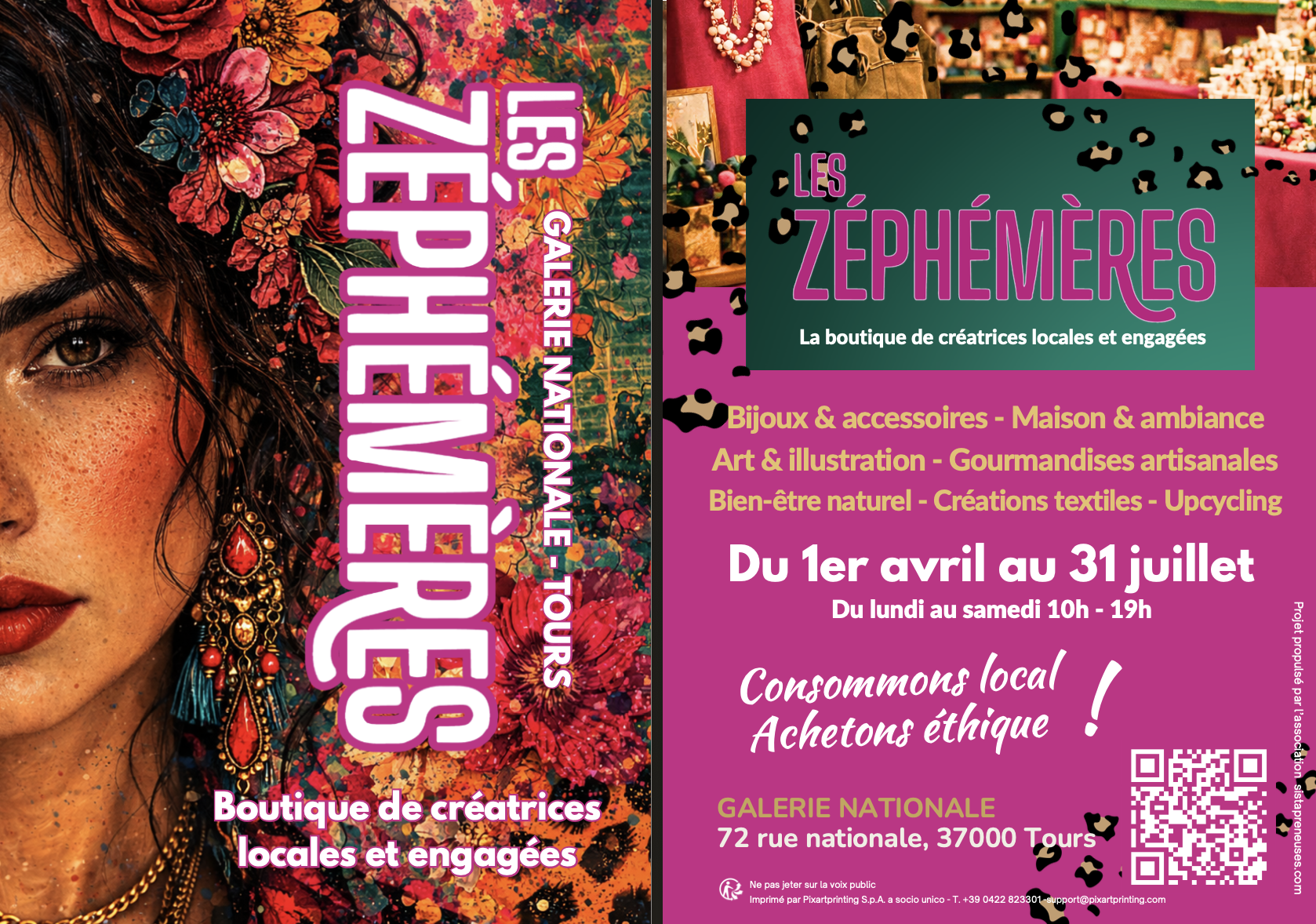 Flyer Les Zéphémères